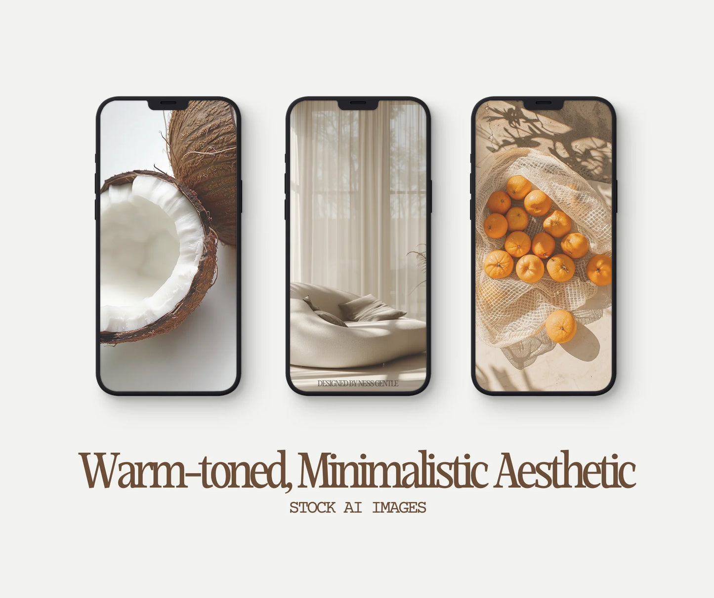 Beige Aesthetic AI Stock Images