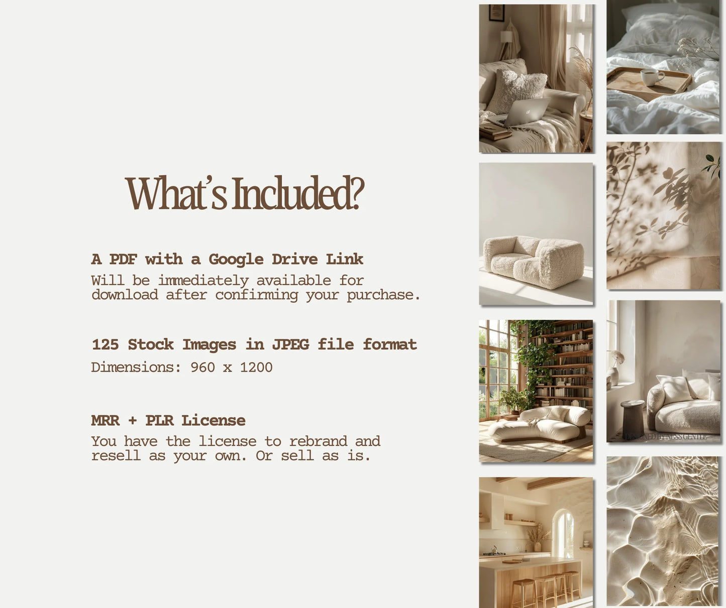 Beige Aesthetic AI Stock Images