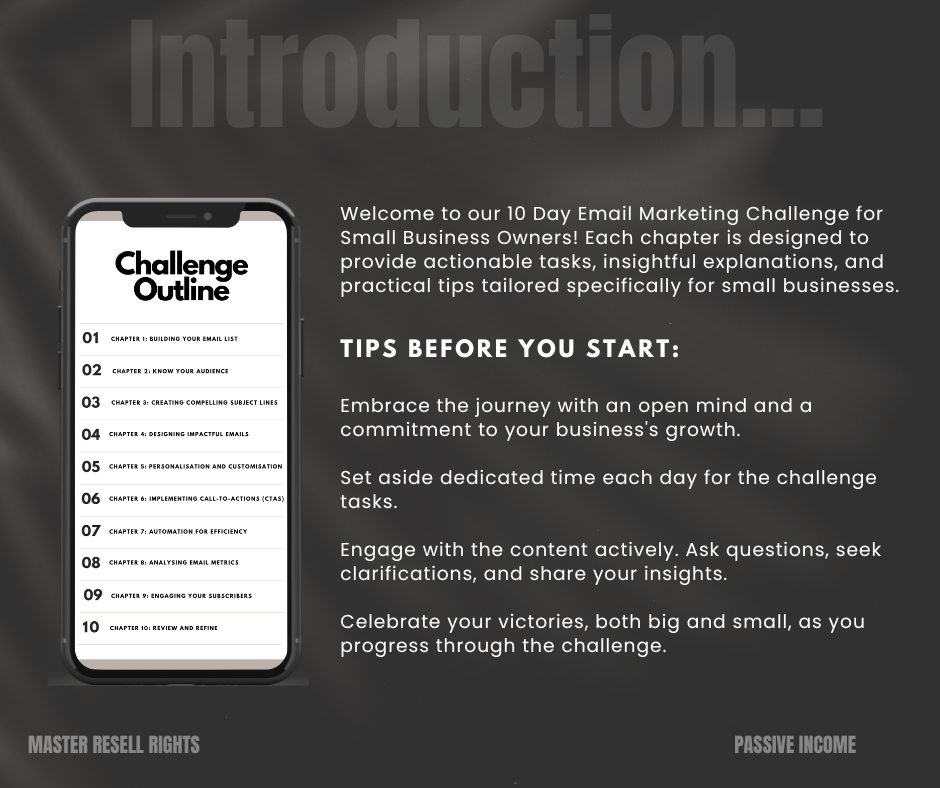 10 Day Email Marketing Challenge